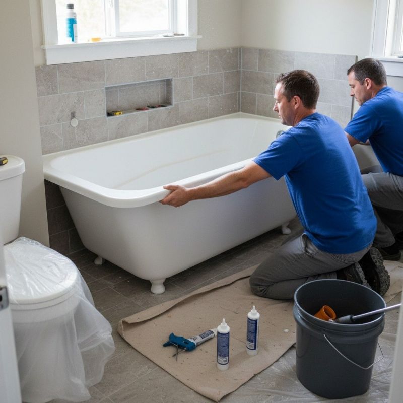 Local Tub Conversion pros at work